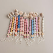 Jolie Pacifier Clip in Periwinkle