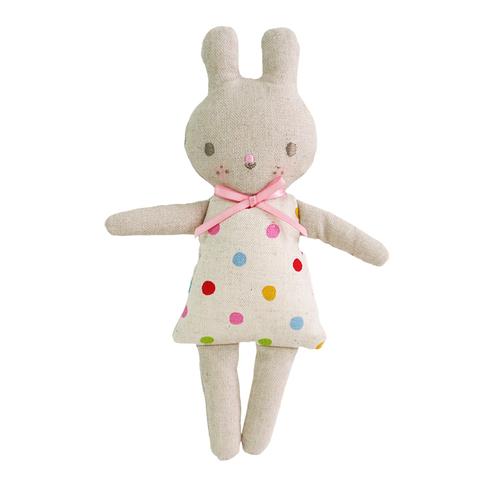 Bonnie Bunny Linen Rattle