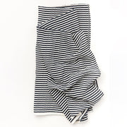 Black + White Stripe Swaddle