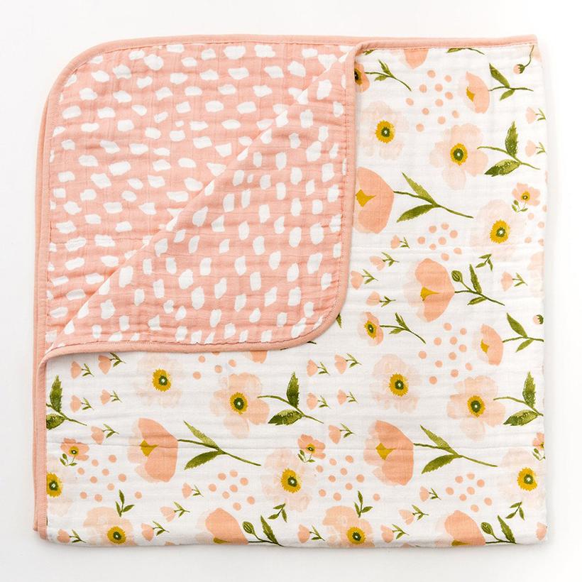 Blush Bloom Reversible Quilt