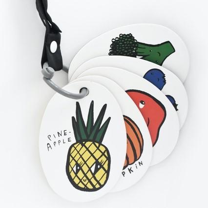 Colorful Market Stroller Cards