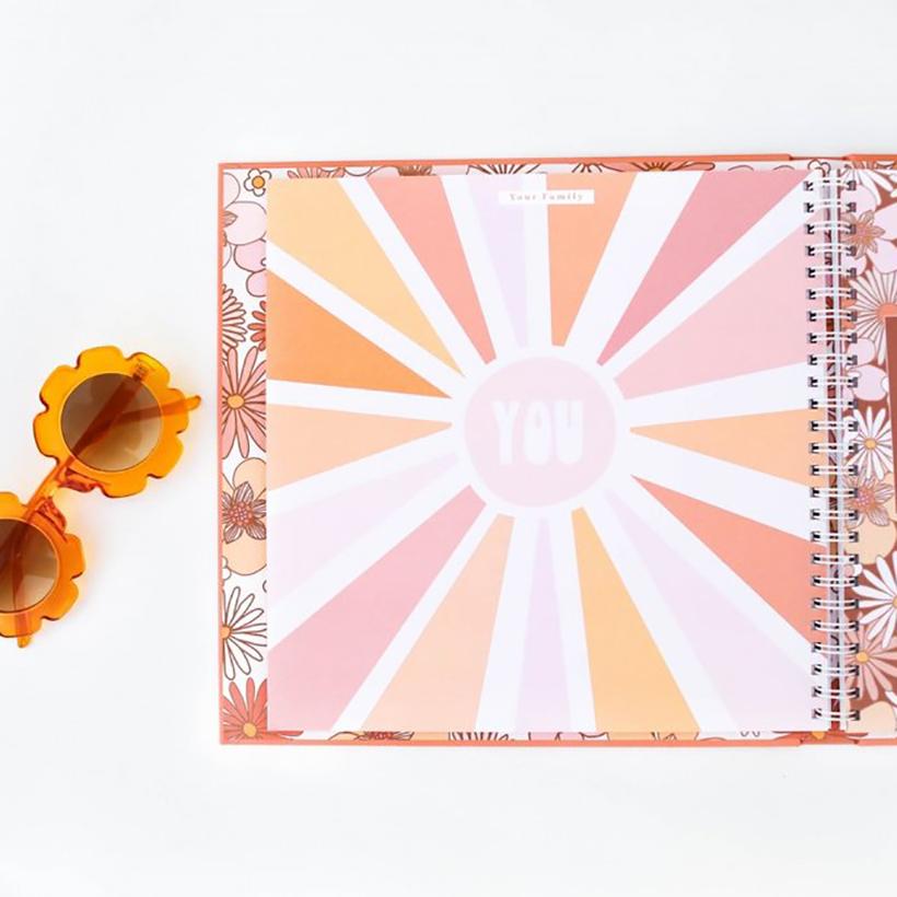 Flower Child Memory Book