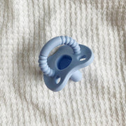 Silicone Soother Pacifier in Baby Blue