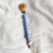 Jolie Pacifier Clip in Periwinkle