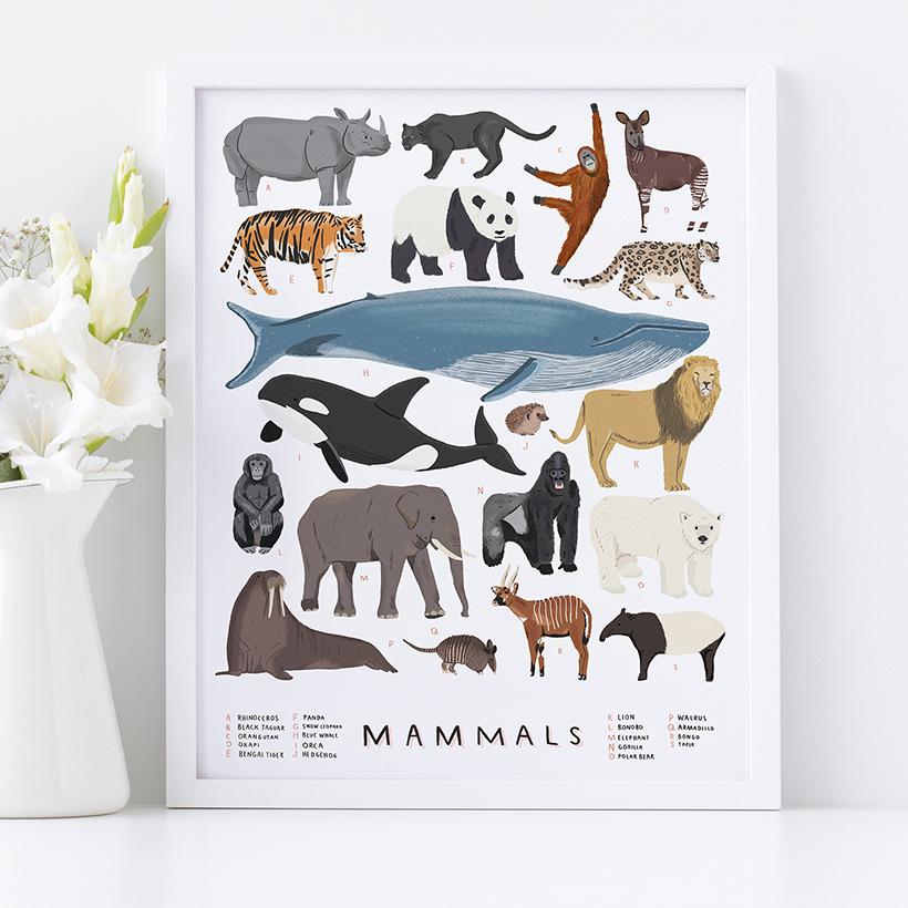 Mammals Print