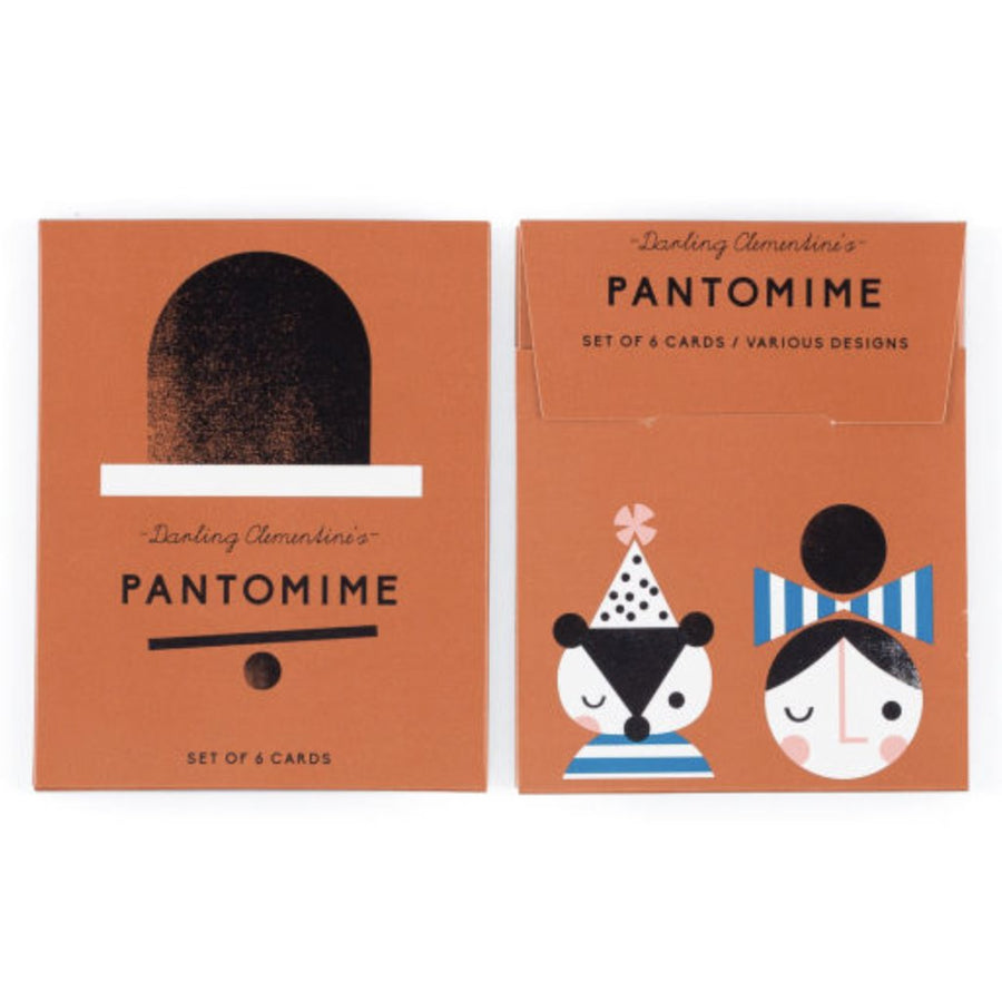 Pantomime Party Invite Set