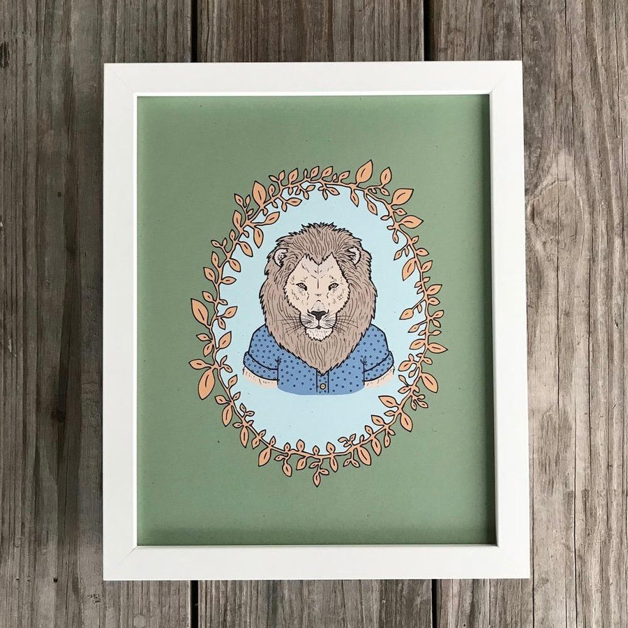 Lion Print