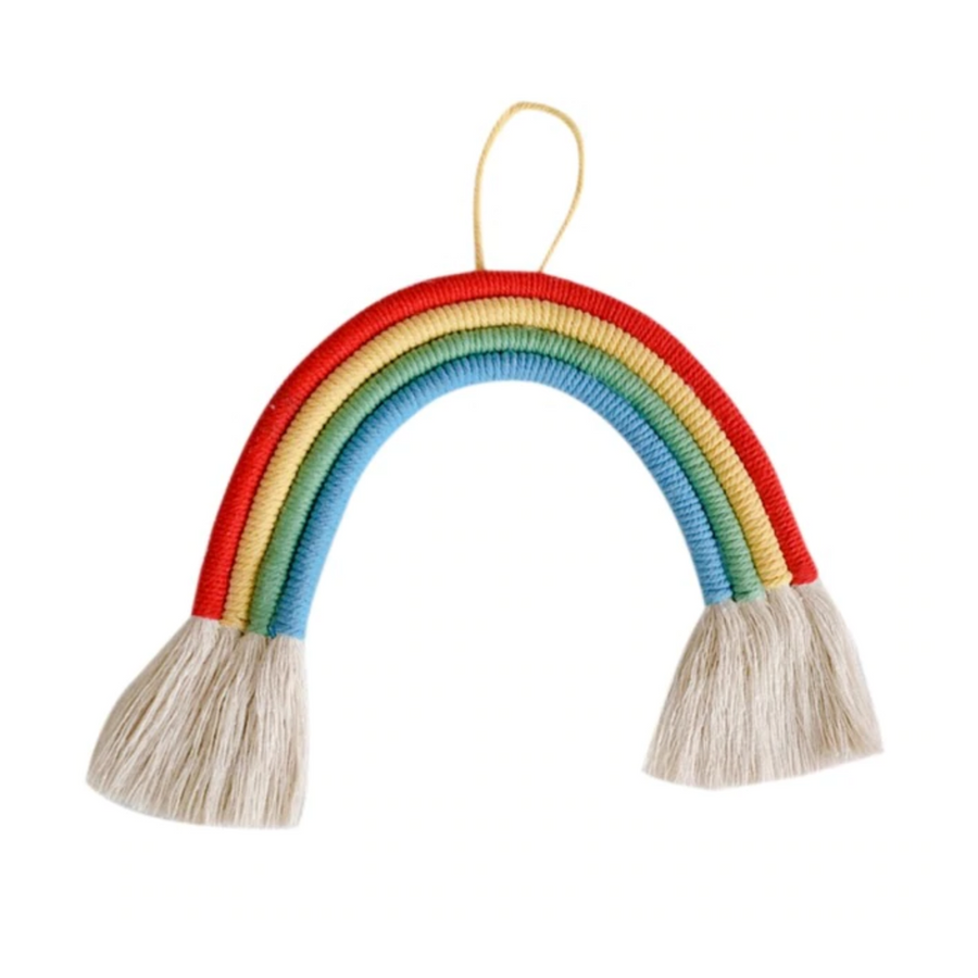 Primary 4-Color Rainbow Wall Hanging