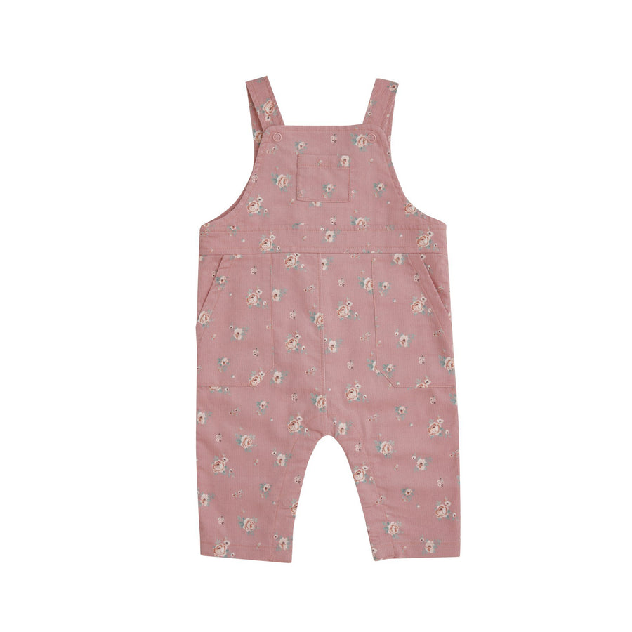 Rose Corduroy Overalls