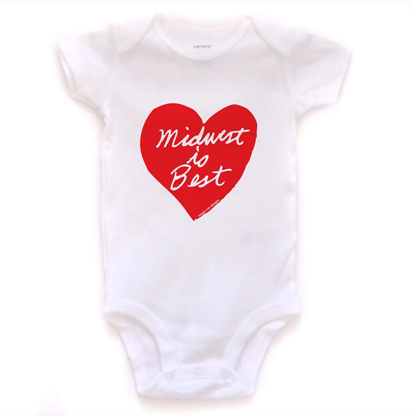 Midwest is Best Onesie