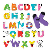 Animal ABC Stickable Bath Shapes