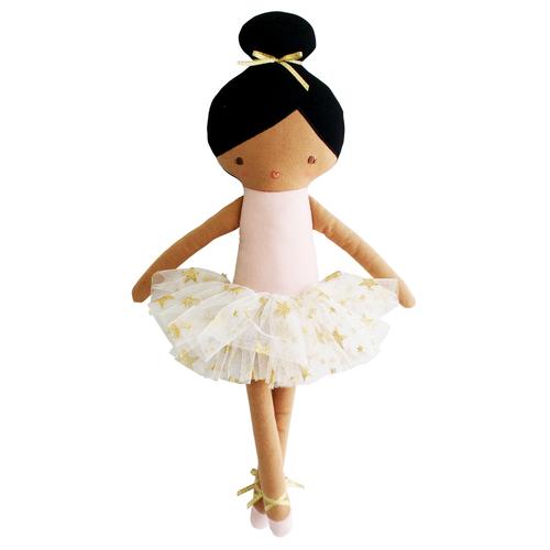 Bella Ballerina Doll in Gold Stars