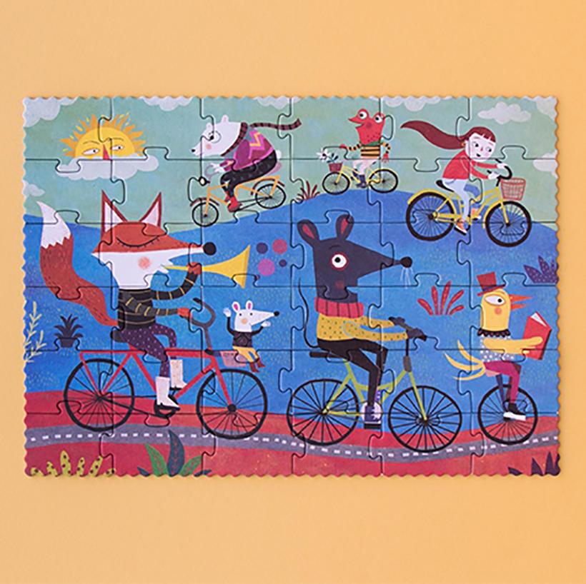 Bikes Puzzle—36 Pieces