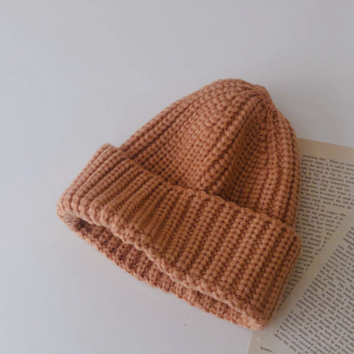 Camel Knit Beanie