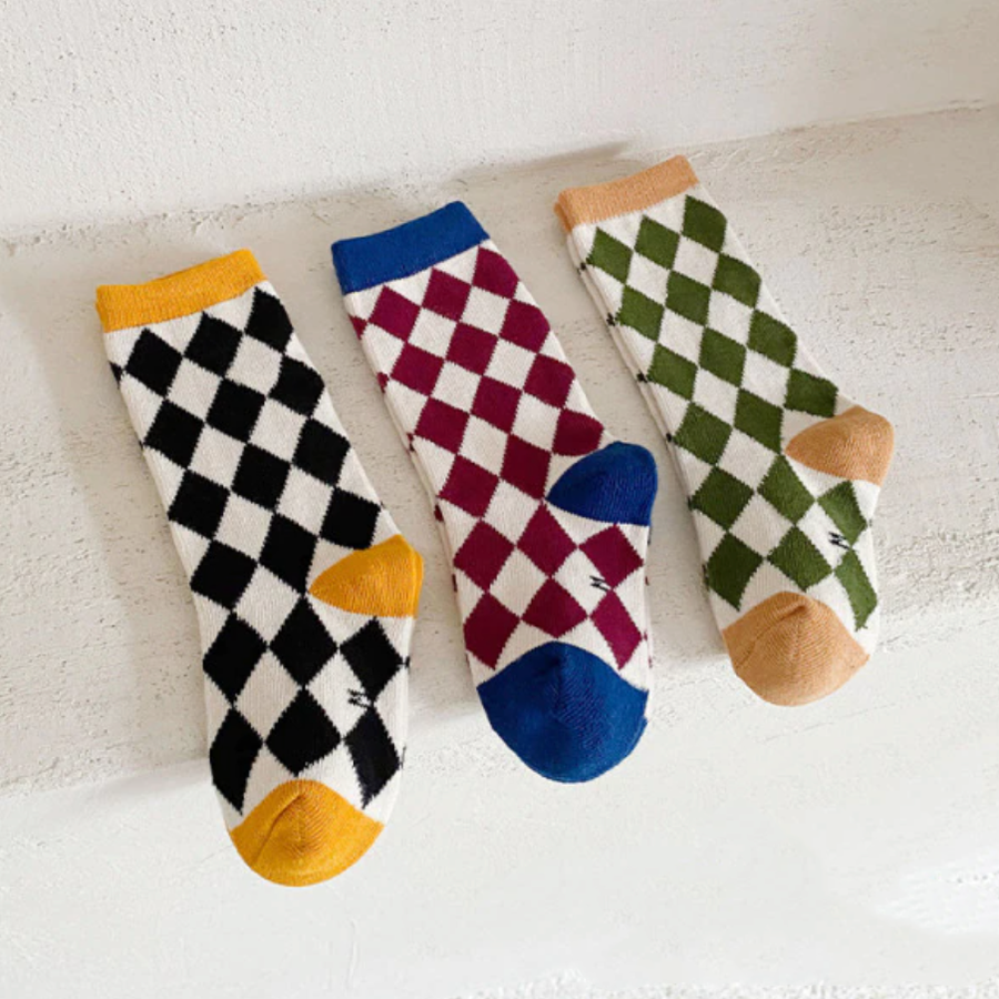 Carnival Argyle Sock Set