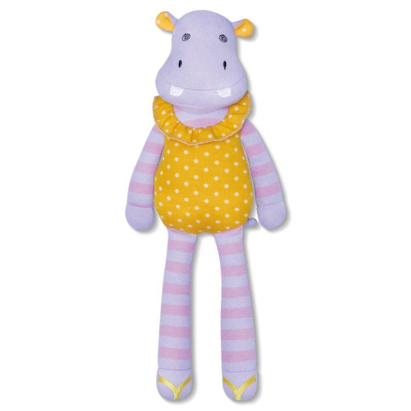 Coco Hippo Plush Rattle