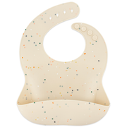 Coconut Confetti Silicone Bib