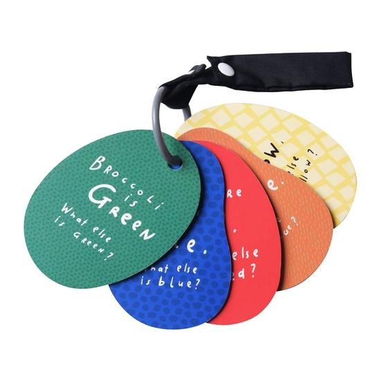 Colorful Market Stroller Cards