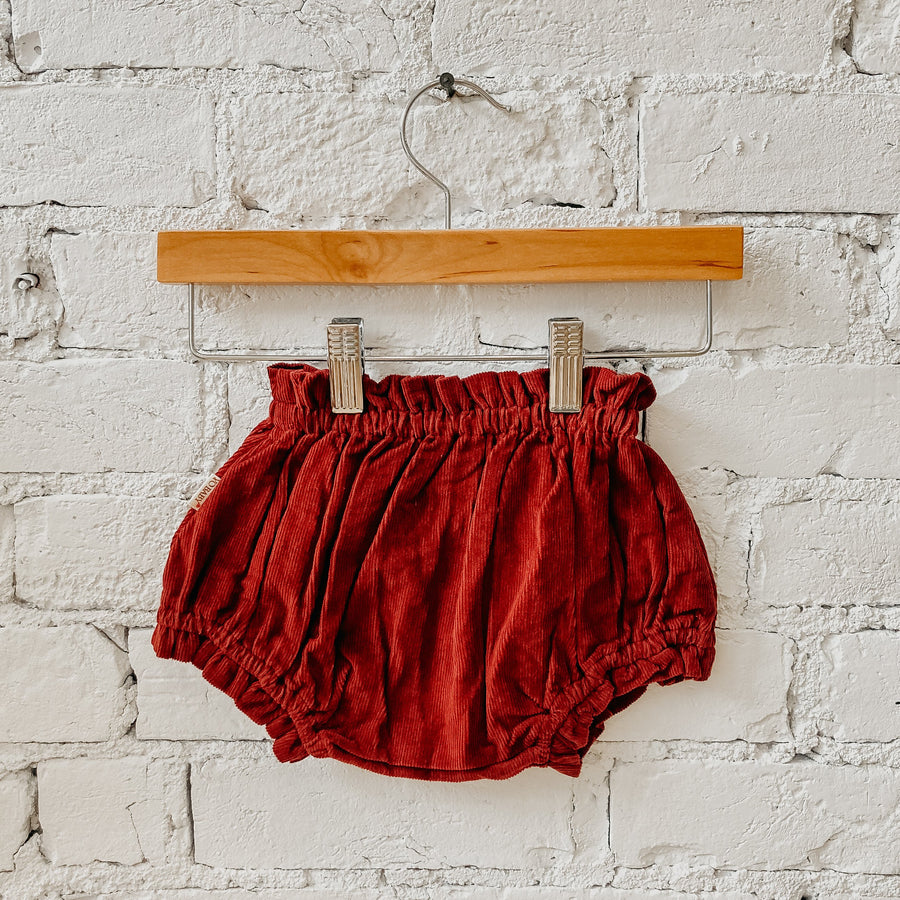 Corduroy Burgundy Bloomers