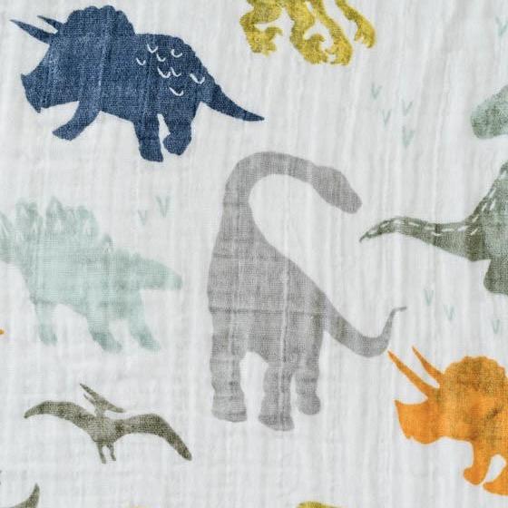 Dino Friends Muslin Swaddle