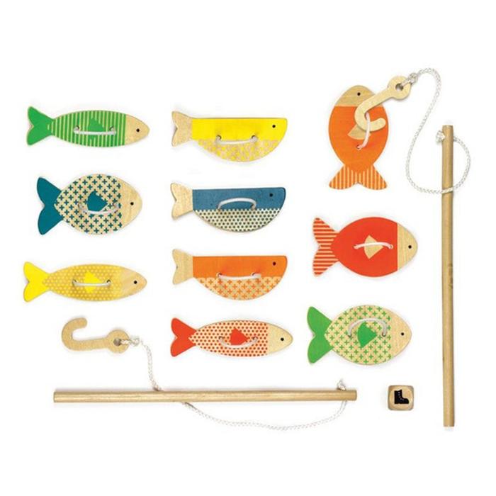 Fishing Around Wooden Game