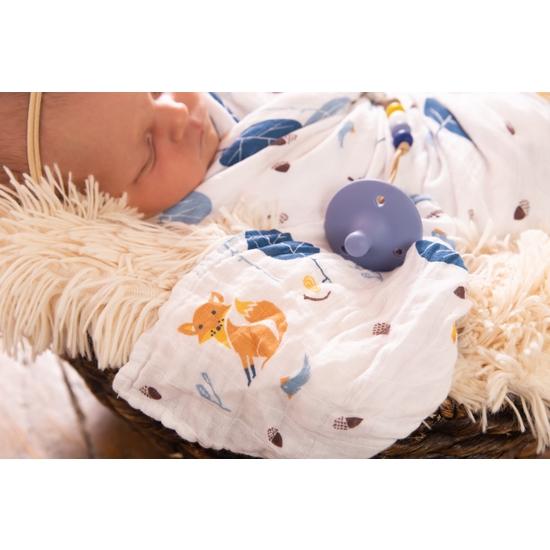 Forest Friends Muslin Swaddle