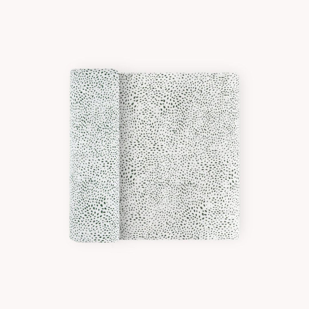 Green Seed Muslin Swaddle