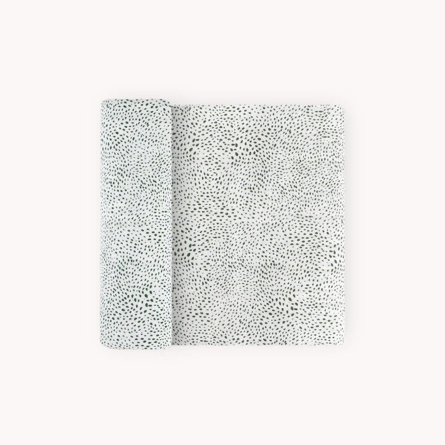Green Seed Muslin Swaddle