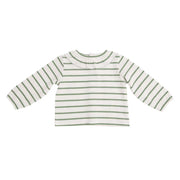 Green Stripe Organic Blouse