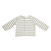 Green Stripe Organic Blouse