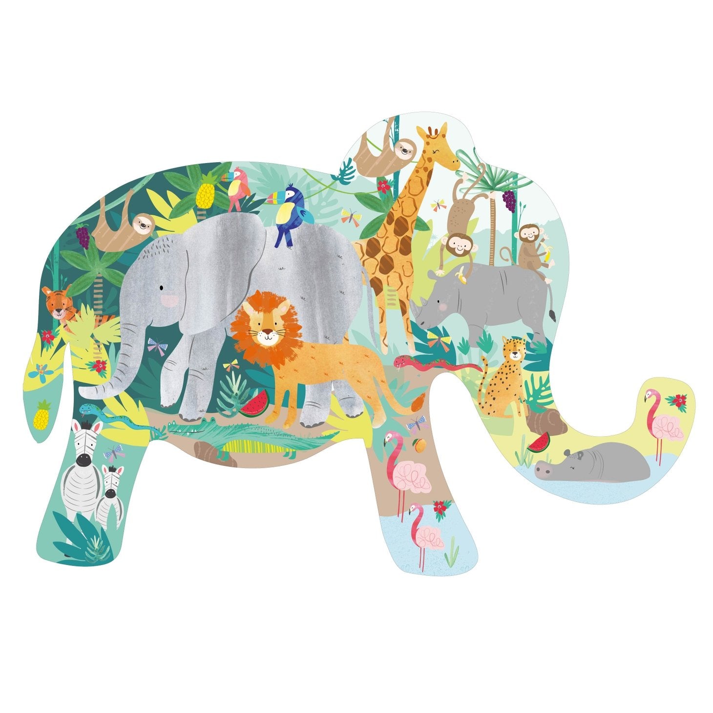 Jungle Friends Jigsaw Puzzle