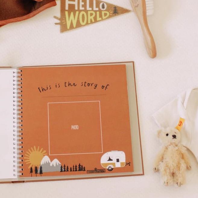 Little Camper Memory Book