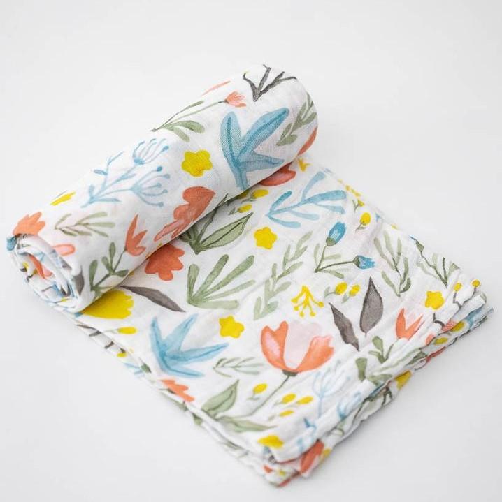 Meadow Muslin Swaddle