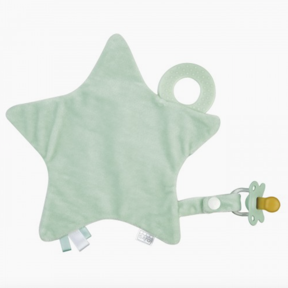 Mint Crackling Star Teether