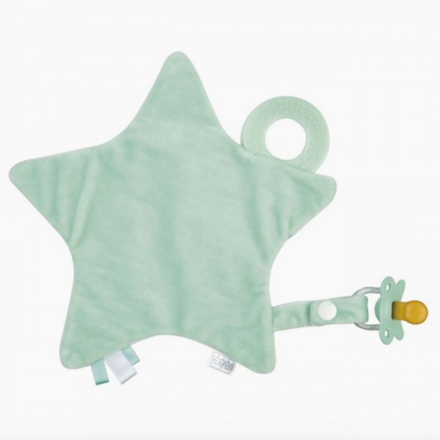 Mint Crackling Star Teether