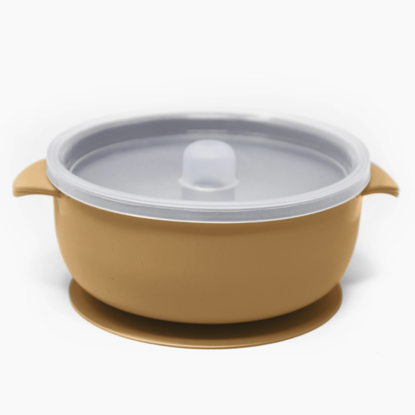 Mustard Baby Suction Bowl