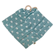 Ocean Shell Muslin Blankey Teether