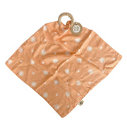Peach Daisy Muslin Blankey Teether