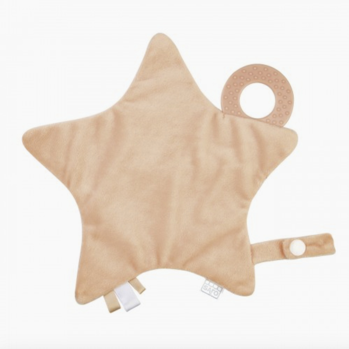 Pink Crackling Star Teether