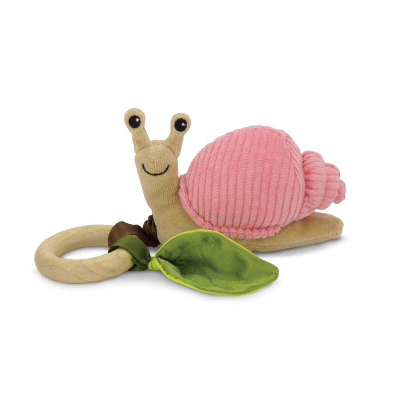 Pink Crawling Snail Teething Toy