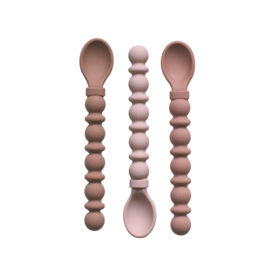 Pink Lemonade Silicone Teethy Utensils