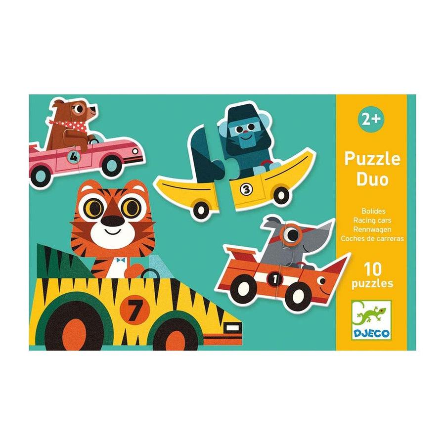 Racing Cars Puzzle Duo