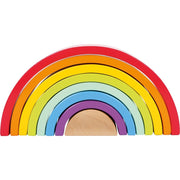 Wooden Rainbow Building Blocks