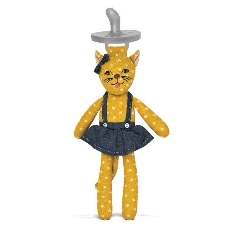 Rita Cheetah Pacifier Buddy