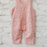 Rose Corduroy Overalls