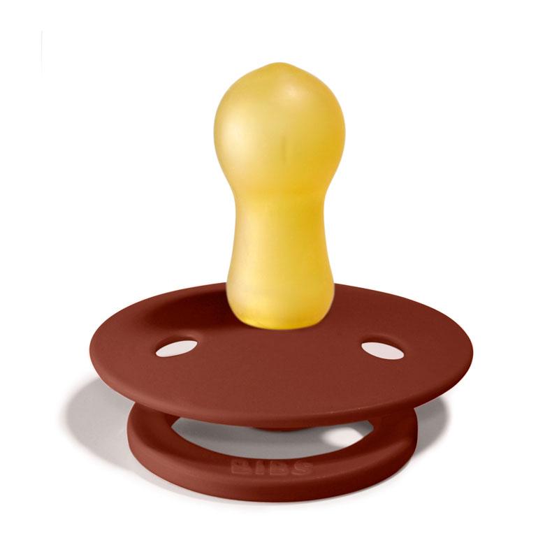 Rust Bibs Pacifier