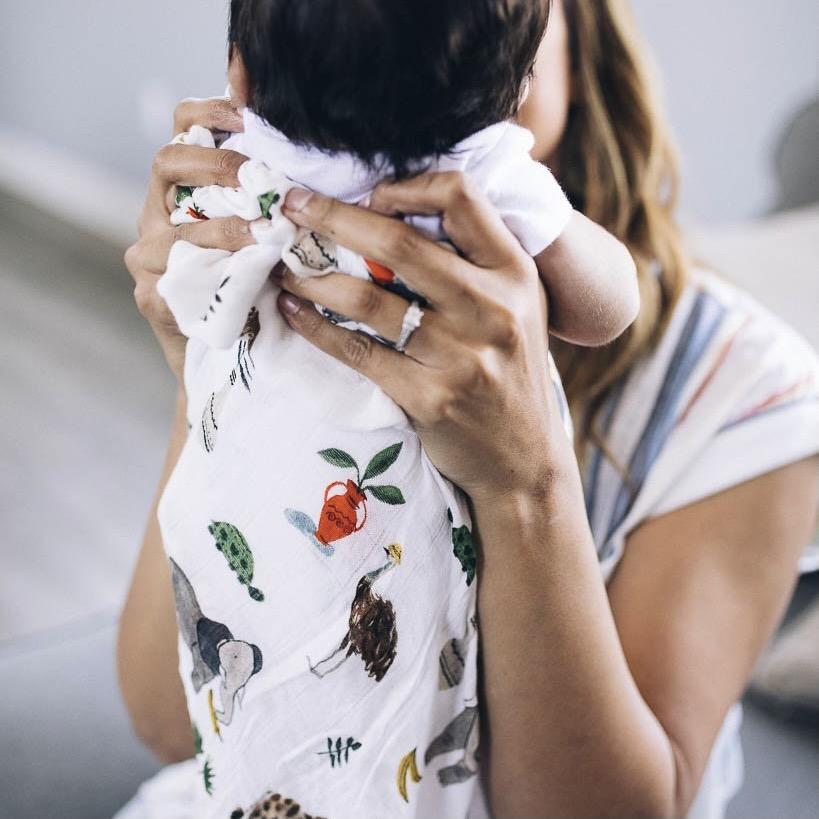 Safari Social Deluxe Muslin Swaddle
