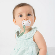 Sage + Stone Silicone Teething Pacifier Clips