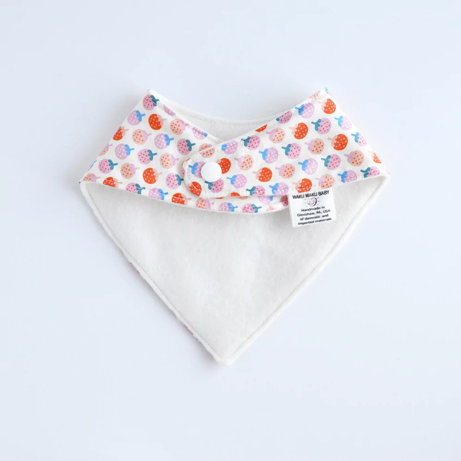 Strawberries Forever Bandana Bib