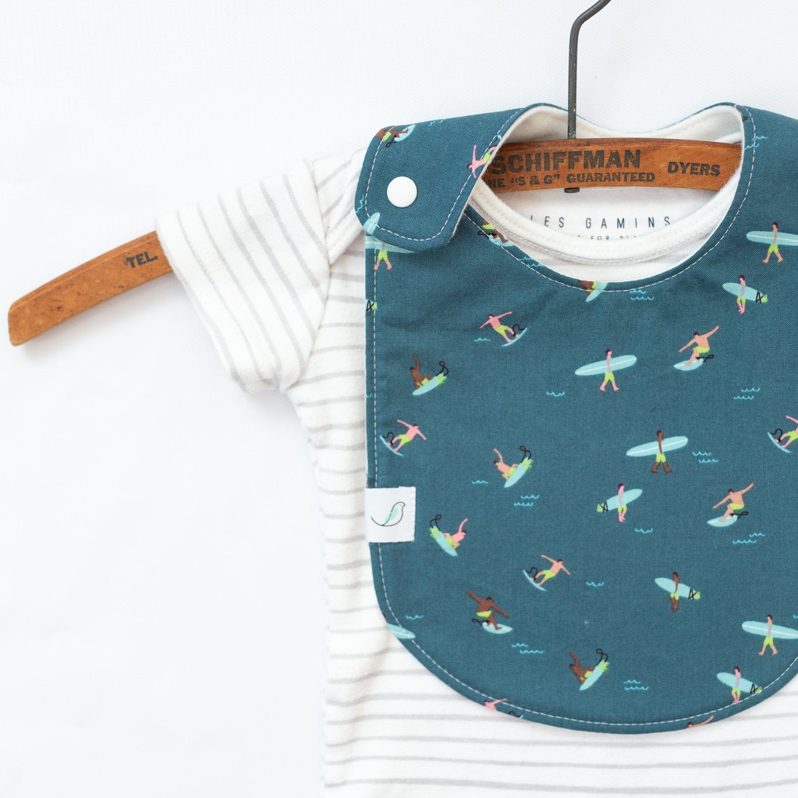 Surfer Charlie Bib